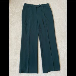 Deep green work slacks